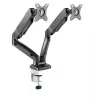ICY BOX IB-MS304-T 68,6 cm (27 colių) stalinis laikiklis dviem monitoriams, juodas