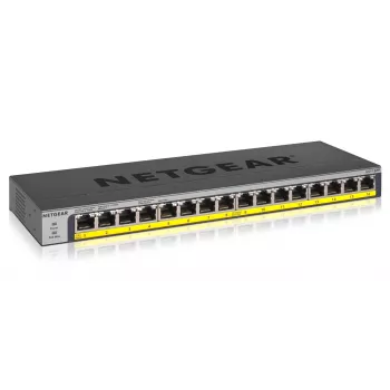 NETGEAR GS116PP 16 prievadų nevaldomas gigabito Ethernet jungiklis su PoE+