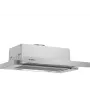Bosch Serie 4 DFT63AC50 ištraukiamasis gartraukis pusiau įmontuojamas sidabrinis 360 m³/h