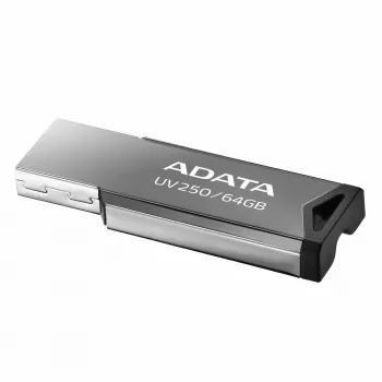 USB atmintukas ADATA UV250 64 GB sidabrinis