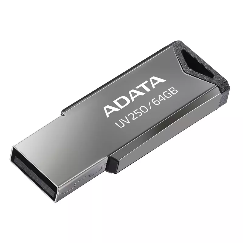 USB atmintukas ADATA UV250 64 GB sidabrinis
