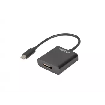 USB grafikos adapteris LANBERG AD-UC-HD-01, juodas, vyriškas/moteriškas jungtis