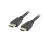 HDMI kabelis LANBERG CA-HDMI-11CC-0010-BK — HDMI 1.4, 1 m, CCS, 10.2 Gbit/s, 3840×2160 palaikymas, juodas