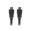 HDMI kabelis LANBERG CA-HDMI-11CC-0010-BK — HDMI 1.4, 1 m, CCS, 10.2 Gbit/s, 3840×2160 palaikymas, juodas