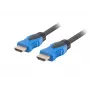 LANBERG HDMI laidas V2.0 4K Cu - 7,5m juodas