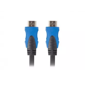 HDMI kabelis LANBERG CA-HDMI-20CU-0100-BK — 10 m, HDMI A tipo kištukas–kištukas, 18 Gbit/s, 4K (2160p), ARC, Ethernet