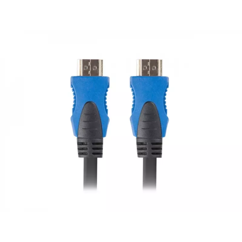 HDMI kabelis LANBERG CA-HDMI-20CU-0100-BK — 10 m, HDMI A tipo kištukas–kištukas, 18 Gbit/s, 4K (2160p), ARC, Ethernet
