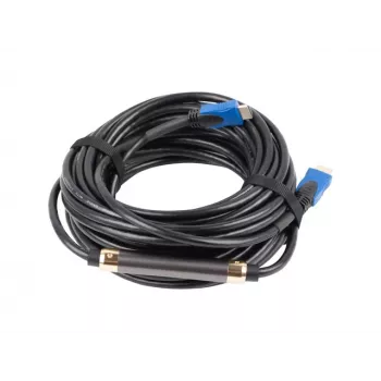HDMI kabelis LANBERG CA-HDMI-20CU-0150-BK — 15 m, HDMI 2.0, Type A, 18 Gbit/s, 4K@60Hz, ARC, Ethernet