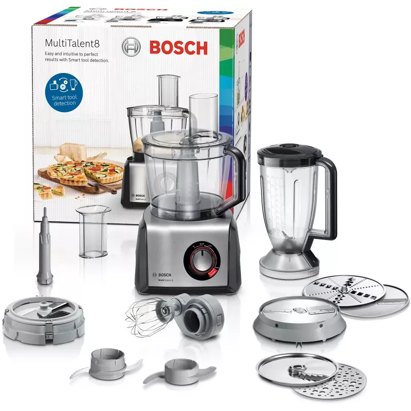Virtuvinis kombainas Bosch MC812M865 1250 W 3,9 L Juodas, Nerūdijantis plienas