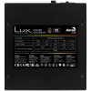 Aerocool LUXRGB550M 550W 80Plus Bronzinis pusiau modulinis maitinimo šaltinis RGB LED