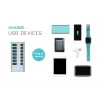 i-tec USB 3.0 įkrovimo stotelė 7 prievadai + 36 W maitinimo adapteris