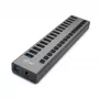 i-tec USB 3.0 įkrovimo HUB 16 prievadų + 90 W maitinimo adapteris