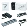 i-tec USB 3.0 įkrovimo HUB 16 prievadų + 90 W maitinimo adapteris