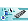 i-tec USB 3.0 įkrovimo HUB 16 prievadų + 90 W maitinimo adapteris
