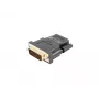 LANBERG laidų keitiklis HDMI DVI-D juodas
