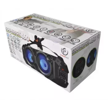 Belaidis garsiakalbis Rebeltec SoundBox 460, juodas