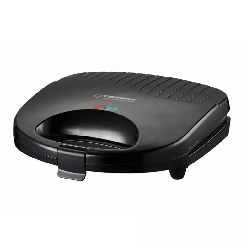 Elektrinis tortilijų keptuvas ESPERANZA EKT009 1000 W, nelimpančios plokštės, 2 tortilijos, juodas