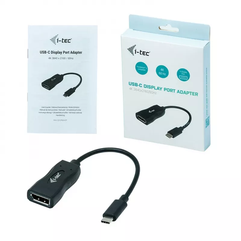 i-tec USB-C į DisplayPort adapteris 4K/60 Hz