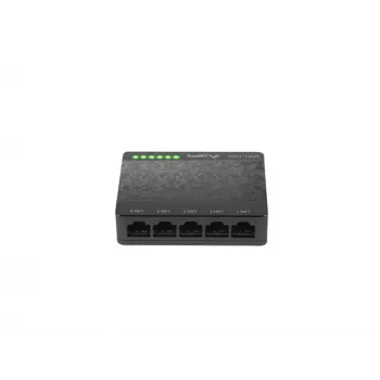 LANBERG Switch DSP1-1005 5x 1 Gb/s Nevaldomas Gigabit Ethernet stalinis 5V