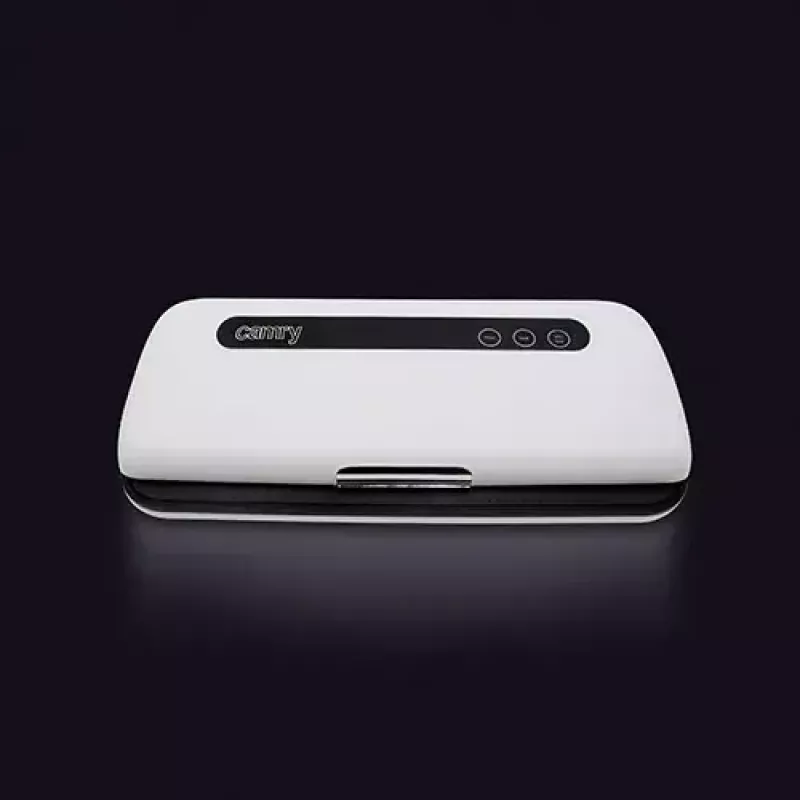 Vakuuminis pakuotuvas Adler CR 4470 (baltas) – 110 W, liečiamas valdymas, laido laikymas, su 5 vakuuminiais maišeliais