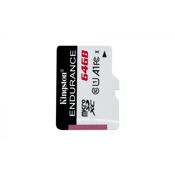 Kingston Technology High Endurance 64 GB MicroSD UHS-I Class 10 atminties kortelė