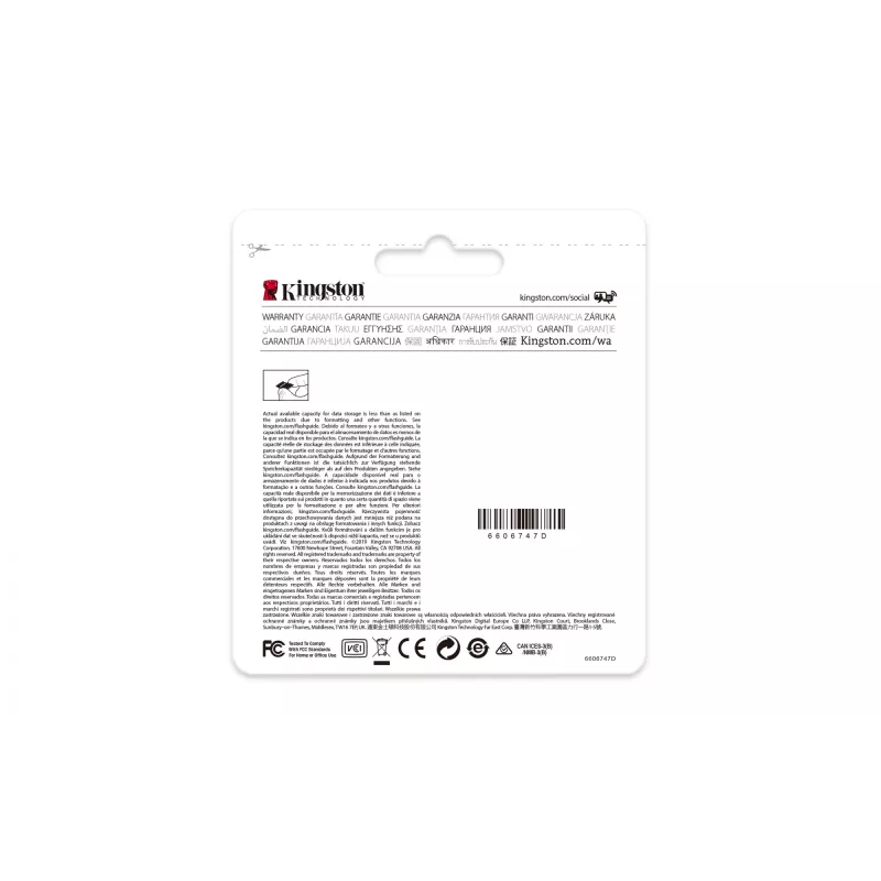 Kingston Technology High Endurance 64 GB MicroSD UHS-I Class 10 atminties kortelė