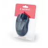 Laidinė ambidekstrinė optinė pelė Gembird MUS-3B-01 — USB Type-A, 1000 DPI, 3 mygtukai, juoda