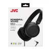JVC HA-S31M laidinės ausinės ant ausų, juodos, 10–26000 Hz, su mikrofonu, 140 g