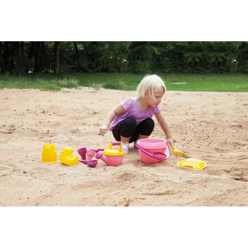Lena Happy Sand mergaičių smėlio žaislų rinkinys I 10 vnt.