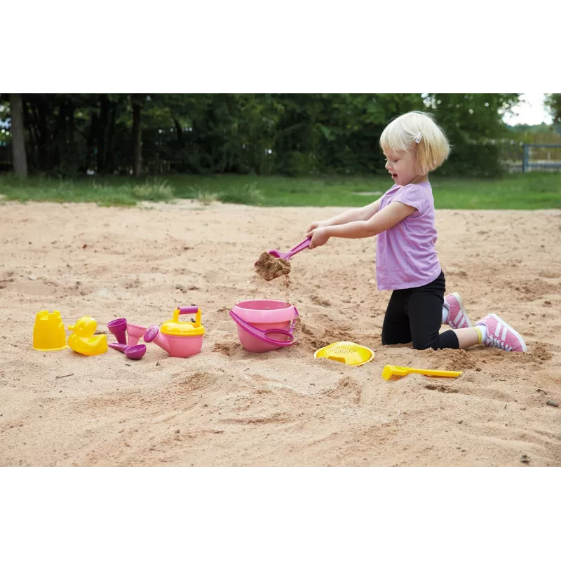 Lena Happy Sand mergaičių smėlio žaislų rinkinys I 10 vnt.