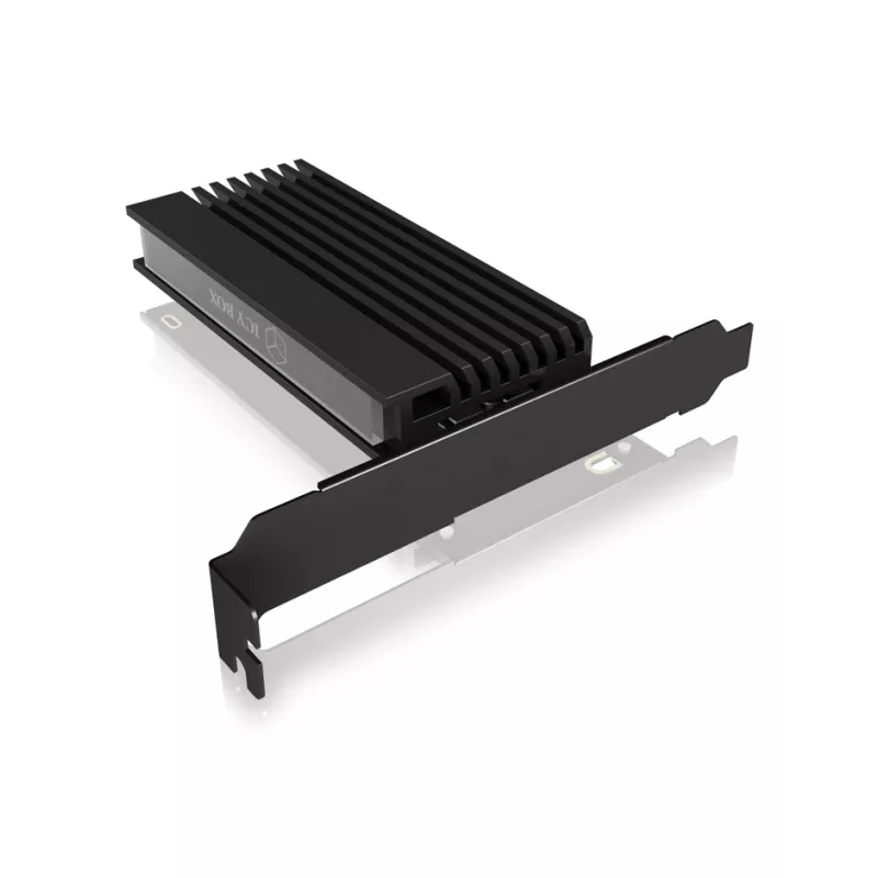 ICY BOX IB-PCI214M2-HSL PCIe M.2 adapterio kortelė su aušintuvu