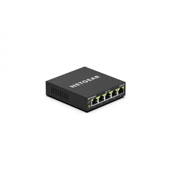 NETGEAR GS305E valdomas Gigabit Ethernet (10/100/1000) jungiklis, juodas