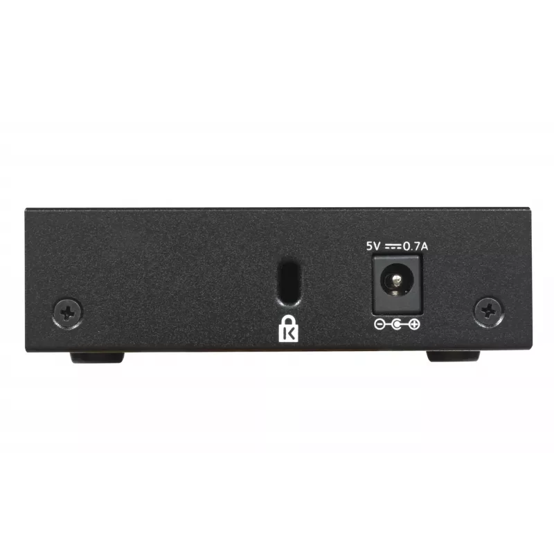 NETGEAR GS305 nevaldomas L2 Gigabit Ethernet (10/100/1000) juodas