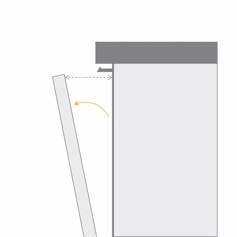 Pusiau įmontuojama indaplovė WHIRLPOOL WIC 3C26 F — 60 cm, 14 komplektų, 46 dB, energijos klasė E