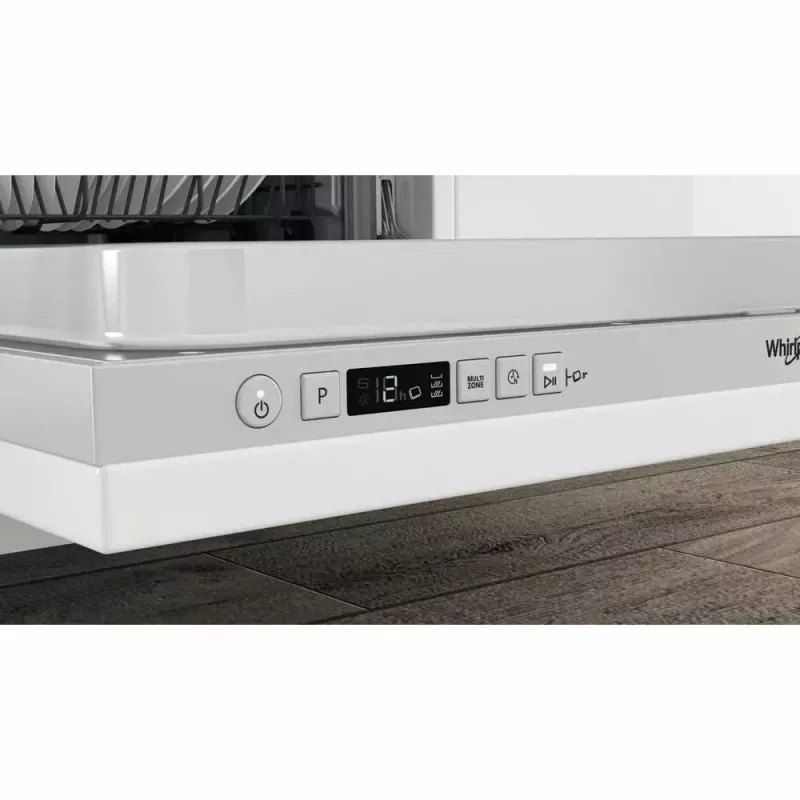 Pusiau įmontuojama indaplovė WHIRLPOOL WIC 3C26 F — 60 cm, 14 komplektų, 46 dB, energijos klasė E