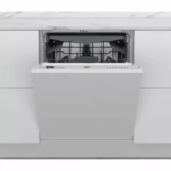 Pusiau įmontuojama indaplovė WHIRLPOOL WIC 3C26 F — 60 cm, 14 komplektų, 46 dB, energijos klasė E