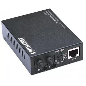 Intellinet Fast Ethernet Media Converter, 10/100Base-Tx į 100Base-Fx (ST) kelių režimų, 2 km