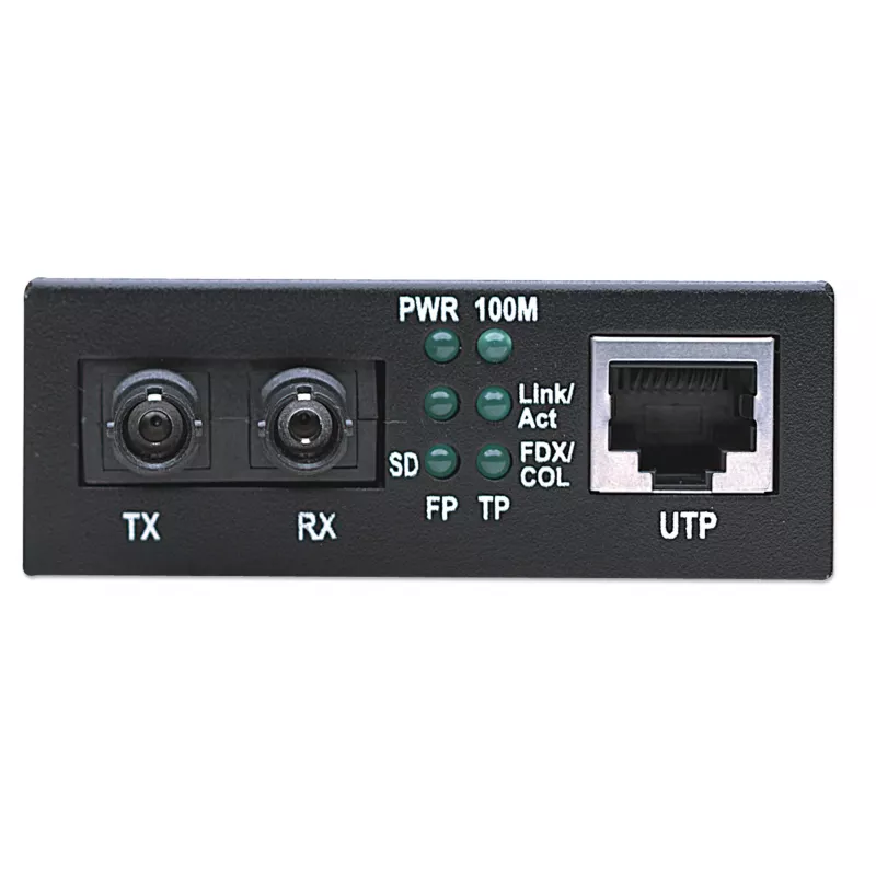 Intellinet Fast Ethernet Media Converter, 10/100Base-Tx į 100Base-Fx (ST) kelių režimų, 2 km