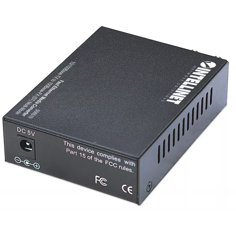 Intellinet Fast Ethernet Media Converter, 10/100Base-Tx į 100Base-Fx (ST) kelių režimų, 2 km