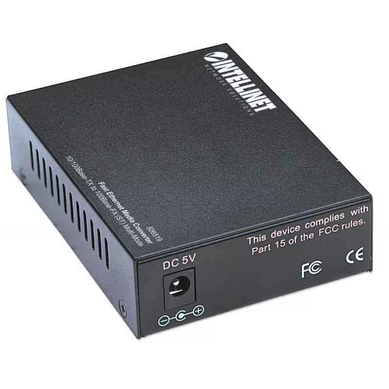 Intellinet Fast Ethernet Media Converter, 10/100Base-Tx į 100Base-Fx (ST) kelių režimų, 2 km