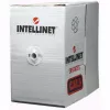 Intellinet Network Bulk Cat6 kabelis, 23 AWG, viengyslė varinė viela, 305 m, pilkas, CCA, U/UTP, dėžė