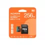 MicroSDXC ADATA Premier Pro 256 GB UHS-I modelis AUSDX256GUI3V30SA2-RA1