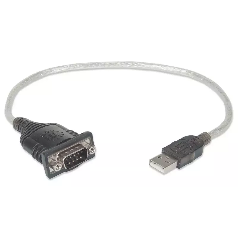 USB-A į Serial konverterio kabelis Manhattan 205146