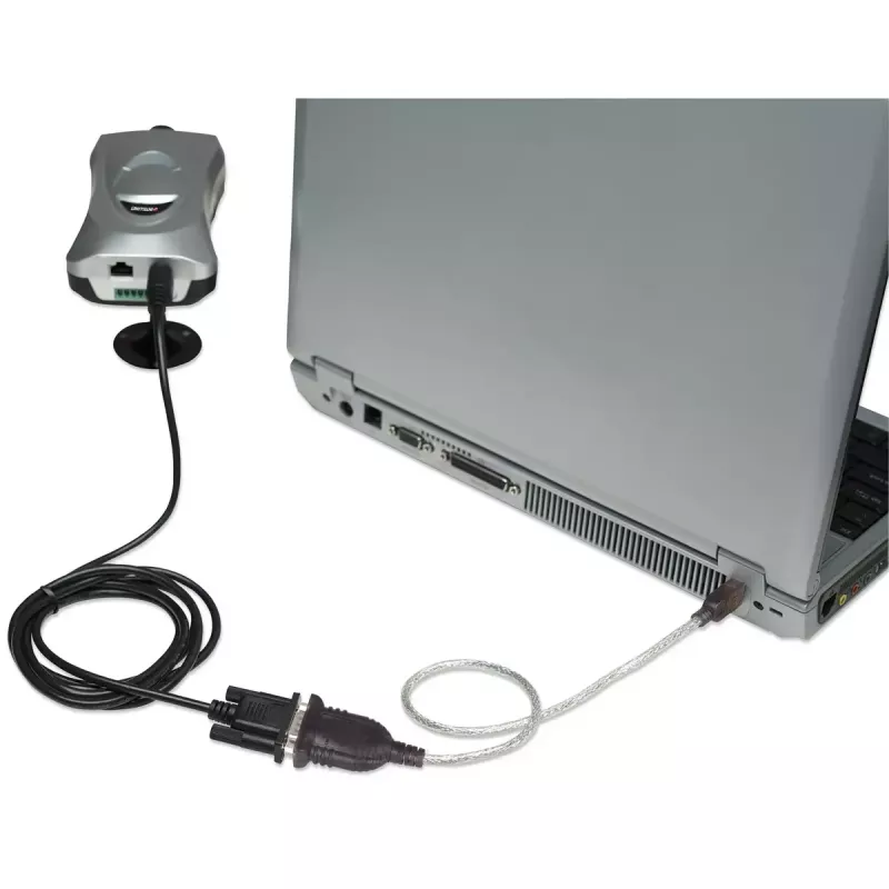 USB-A į Serial konverterio kabelis Manhattan 205146