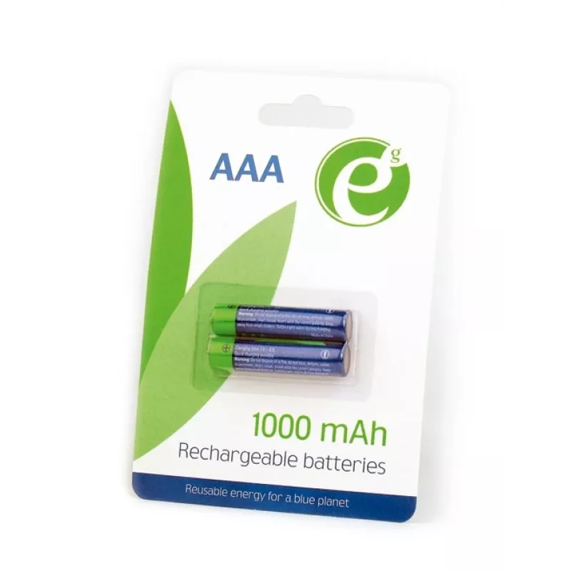 GEMBIRD AAA baterijos Ni-MH įkraunamos 1000mAh 2vnt