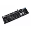 Laidinė mechaninė žaidimų klaviatūra IBOX AURORA K-4 — QWERTY, 108 klavišų, LED reguliuojamas apšvietimas, atspari vandeniui, USB, 1,6 m laidas