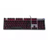 Laidinė mechaninė žaidimų klaviatūra IBOX AURORA K-4 — QWERTY, 108 klavišų, LED reguliuojamas apšvietimas, atspari vandeniui, USB, 1,6 m laidas