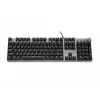 Laidinė mechaninė žaidimų klaviatūra IBOX AURORA K-4 — QWERTY, 108 klavišų, LED reguliuojamas apšvietimas, atspari vandeniui, USB, 1,6 m laidas