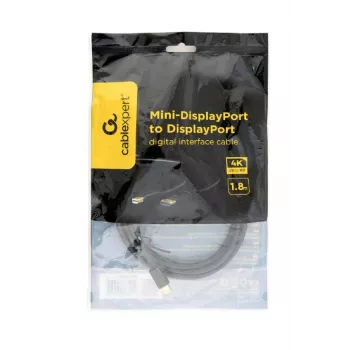 GEMBIRD Mini DisplayPort į DisplayPort skaitmeninis kabelis 2,0 m - juodas