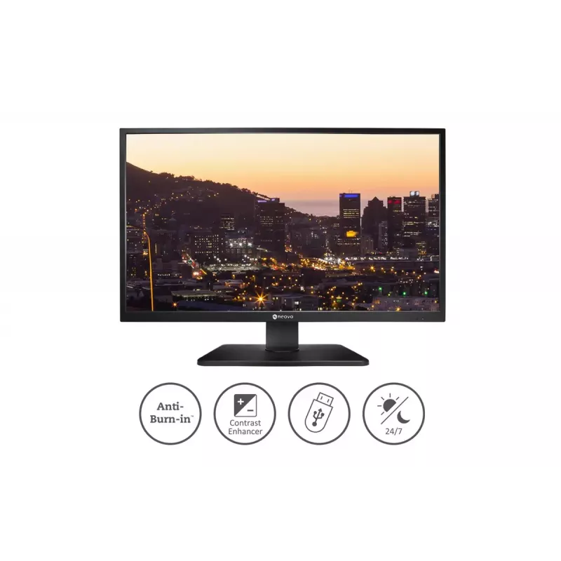 Stebėjimo monitorius AG Neovo SC-32E 31,5 colio (80 cm) LED 1920×1080, 350 cd/m², HDMI, DVI, VGA, BNC, VESA